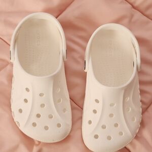 CROCS Kids Classic White Sandals